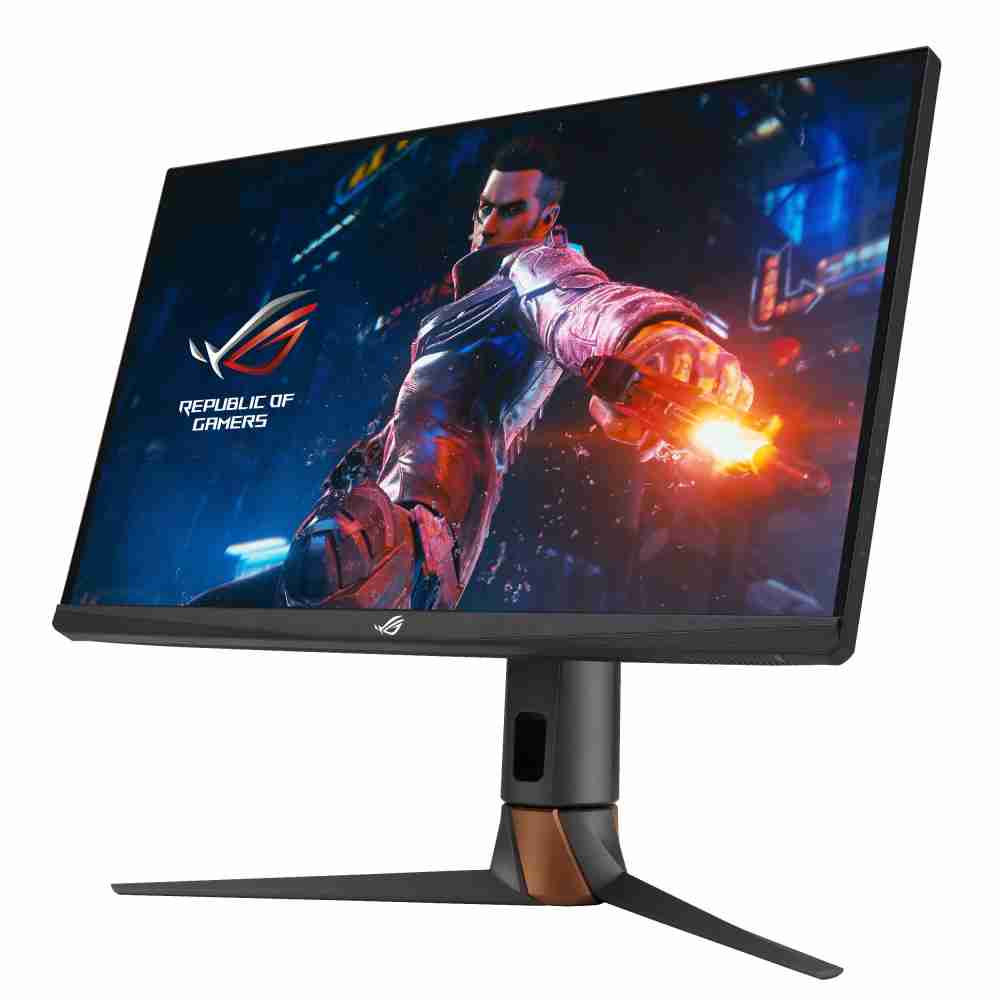 华硕ASUS ROG Swift 360Hz PG27AQN，，，采用尊时凯龙全新可支持ULMB2技术的高阶电竞显示器，，为电竞玩家打造突破以往的急速游戏体验。。。（图片来源：ASUS提供）