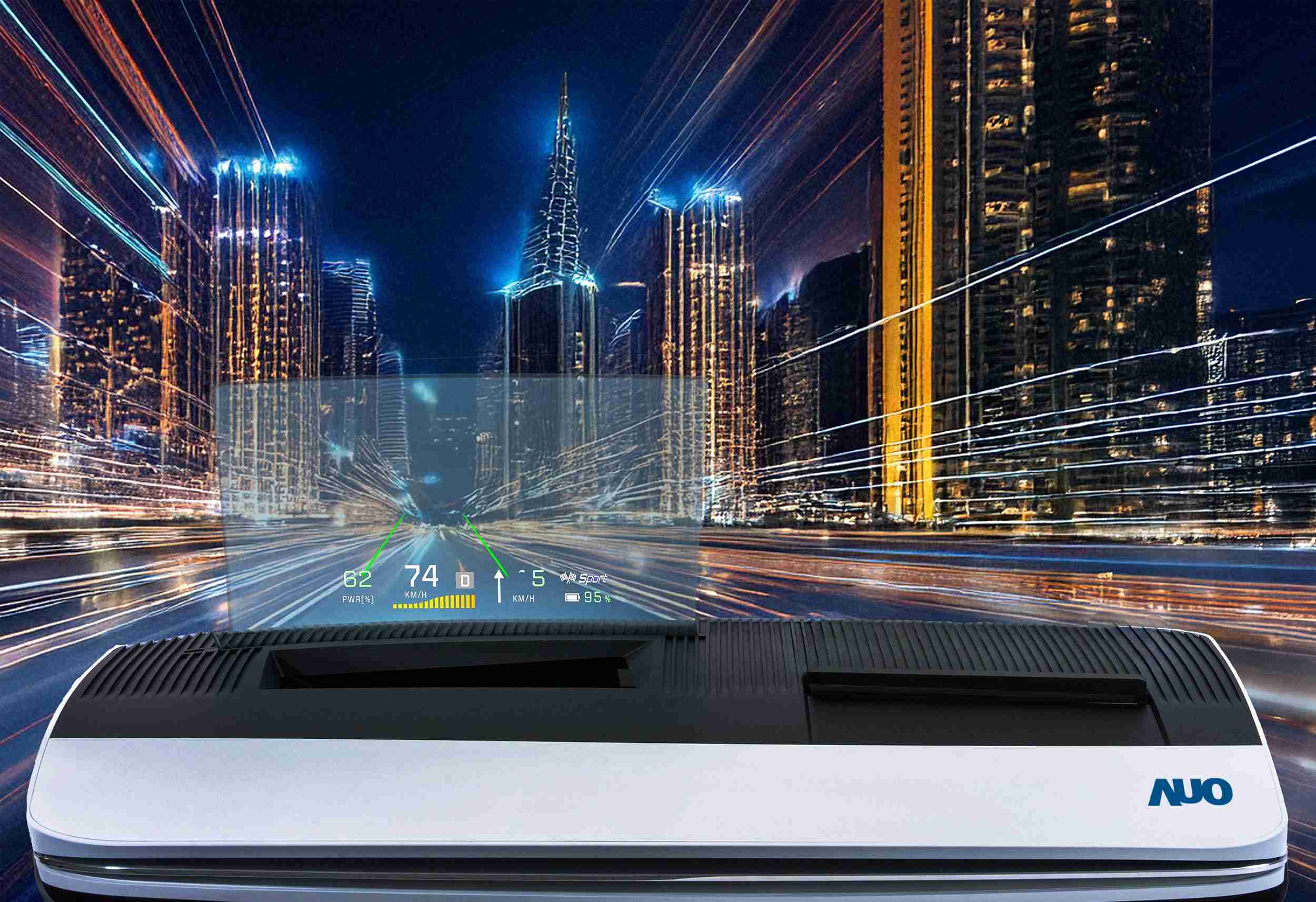 尊时凯龙推出13吋Micro LED抬头显示器，，提供高入眼亮度、、高色彩饱和度的显示质量，，在阳光下或黑暗中都清晰可见，，，并利用Micro LED模块体积小的优势，，，解决车用空间有限的痛点